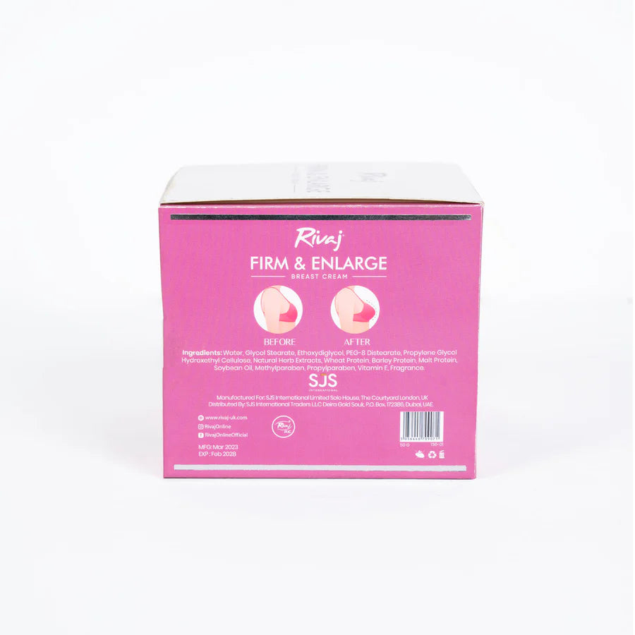 Rivaj Firm & Enlarge Breast Cream - 50g