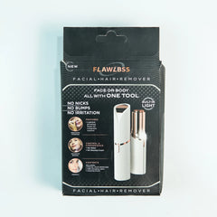 Flawless Hair Remover Electric Painless Portable & Rechargeable with Built-in Light
