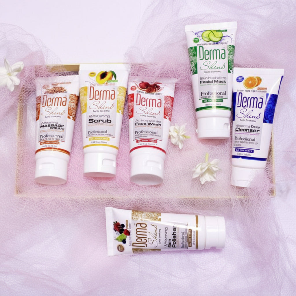 Derma Shine 6-in-1 Facial Fruit Kit - 200g