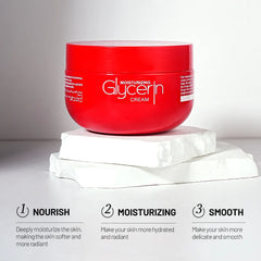 Disaar Natural Glycerin Moisturizing Face Care Cream For Dry Skin - 280g