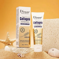 Dissar 100% Collagen Sunblock Whitening SPF 50 Sunscreen Lotion - 50g