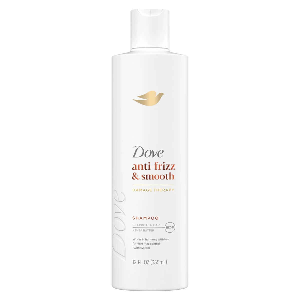Dove Anti-frizz And Smooth Shampoo - 355ml
