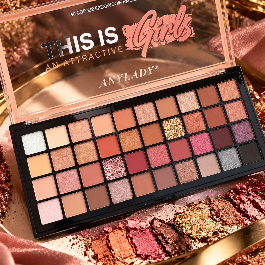 ANYLADY - 40 shade THIS IS GIRL eyeshadow palette