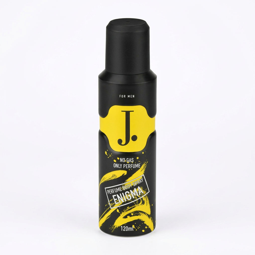 J. Enigma No Gas Perfume Body Spray for Men – 120ml