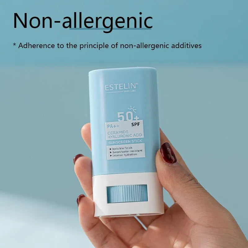 ESTELIN Hyaluronic Acid & Ceramide 50SPF Sunscreen Stick - 20g