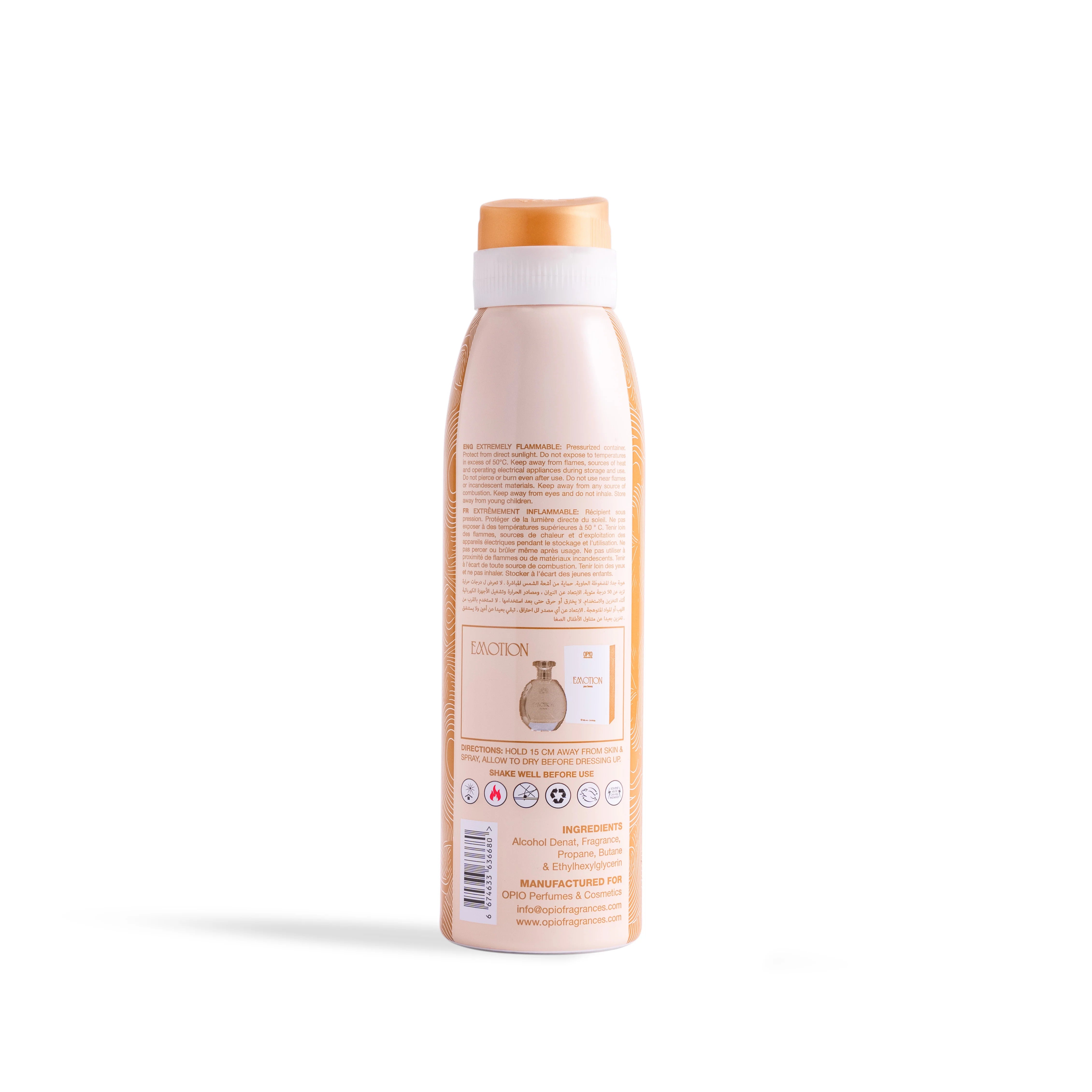 Opio Emotion Pour Femme Deodorant Body Spray 200ml