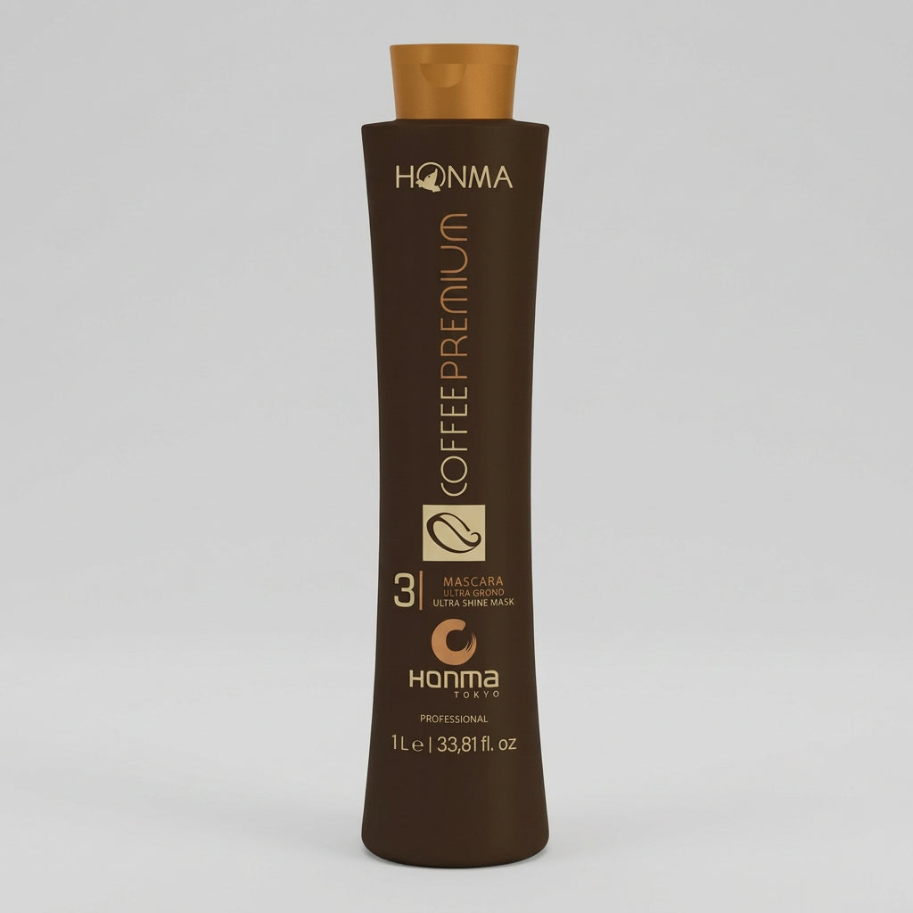 Honma Tokyo Keratin Straightening Coffee Premium Step 3 Treatment  - 1000ml