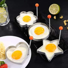4Pcs Egg Shaper Stainless Steel