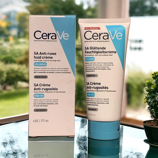 Cerave SA Smoothing Moisturising Cream Dry Rough Bumpy Skin - 177ml