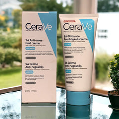 Cerave SA Smoothing Moisturising Cream Dry Rough Bumpy Skin - 177ml