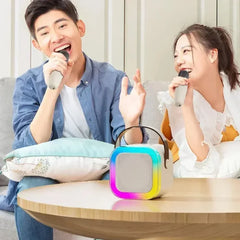 K12 Karaoke Portable Wireless Speaker With Dual Microphones