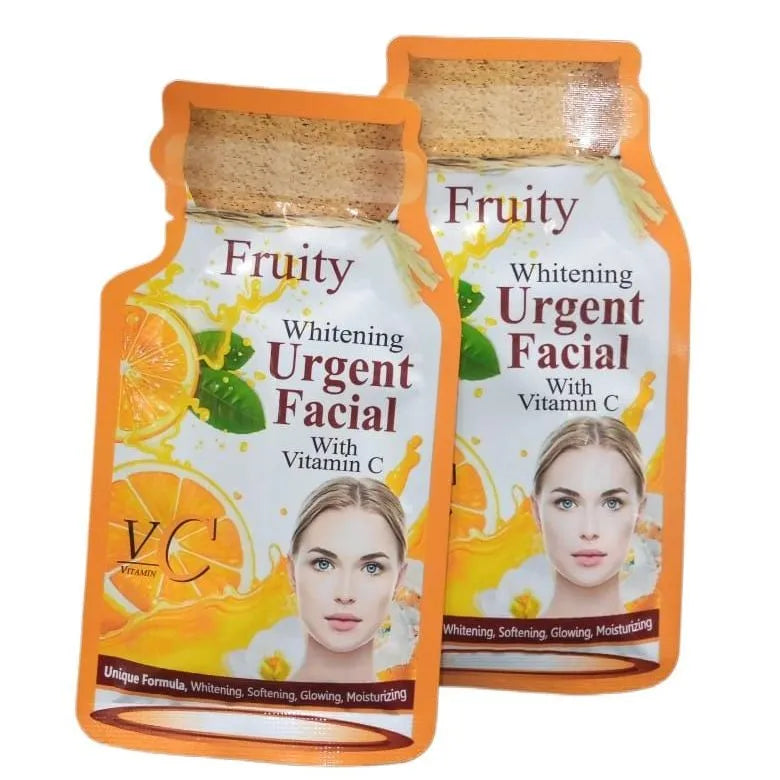 Fruity Urgent Whitening With Vitamin C Facial - 25g