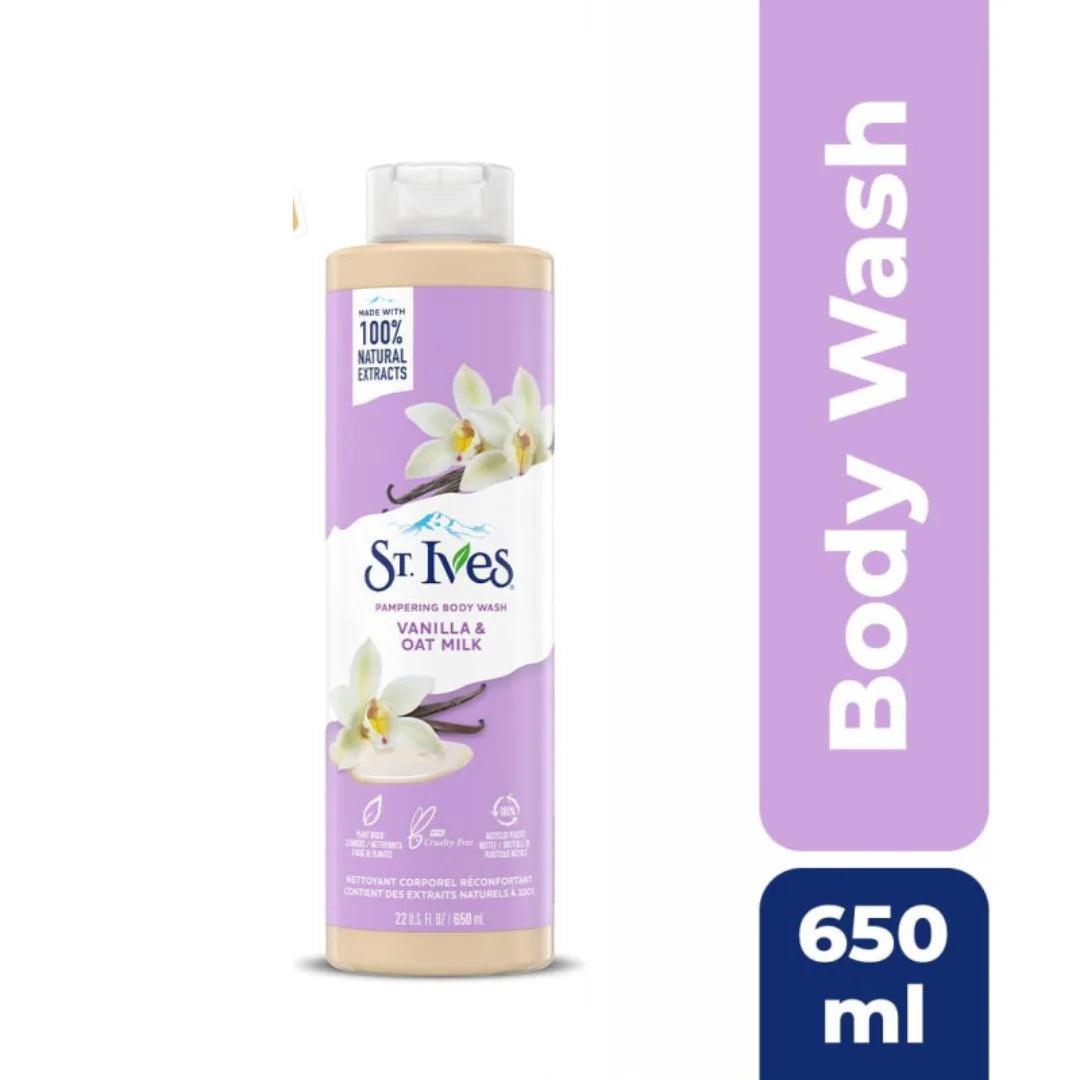 St. Ives Body Wash Vanilla & Oat Milk – 650ml