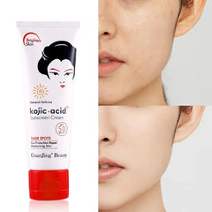 GUANJING Kojic Acid Fade Spots SPF 50 Sunscreen Cream - 100ml
