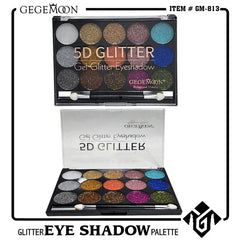 Gegemoon 5D Gel Glitter Eyeshadow 15 Colors