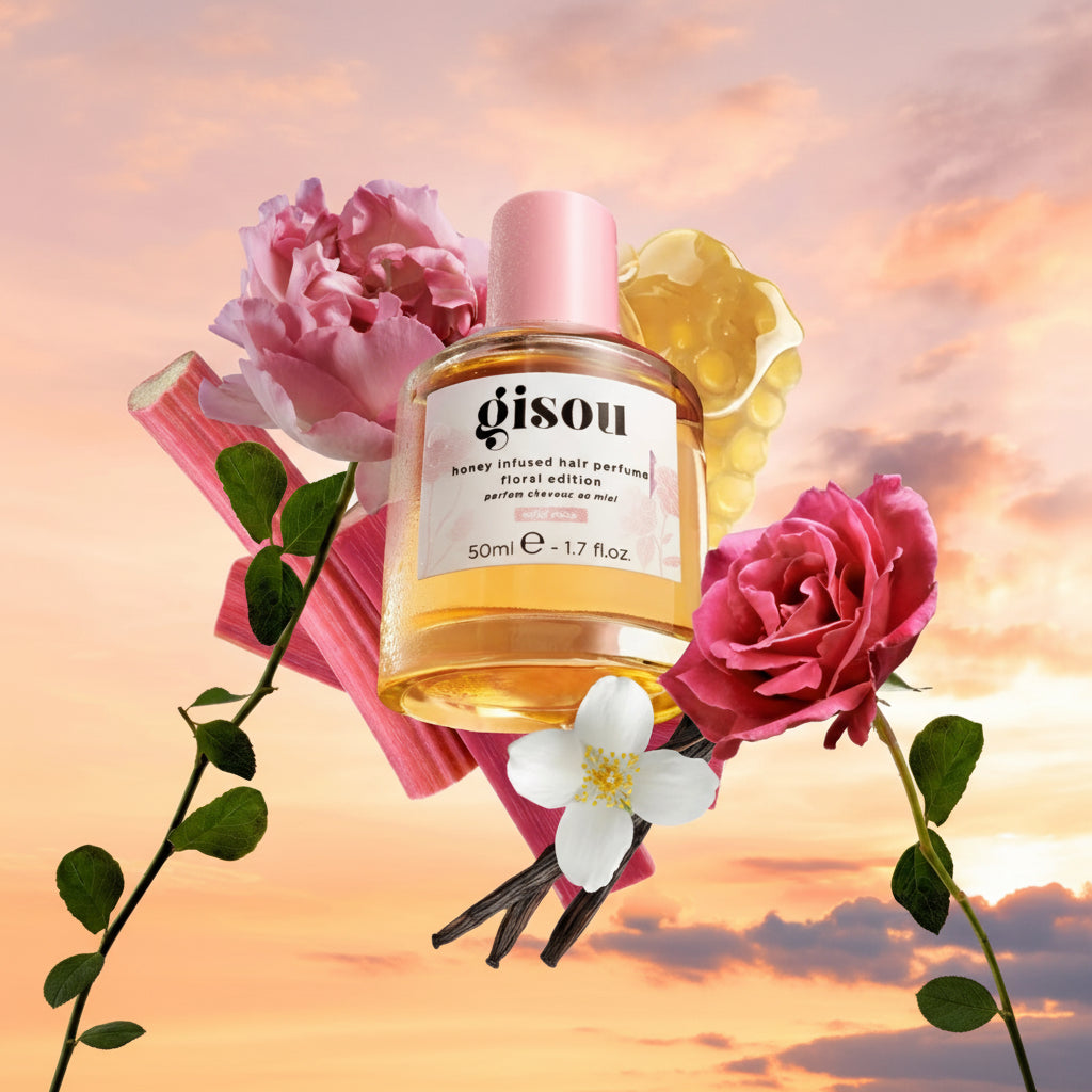 Gisou Honey Infused Hair Perfume Wild Rose - 50ml