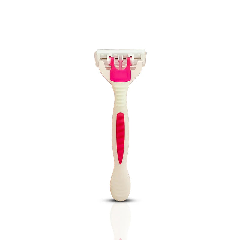 Glamorous Face 2 In 1 Adjustable Razor 3 blades For Women