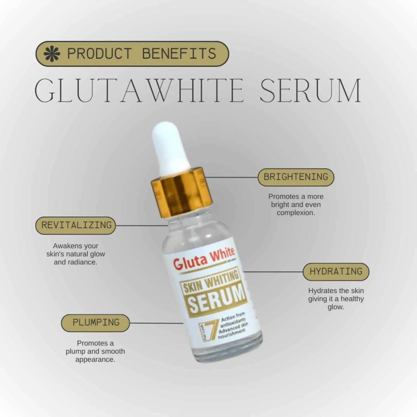 Gluta White Skin Care Bundle – Pack of 3