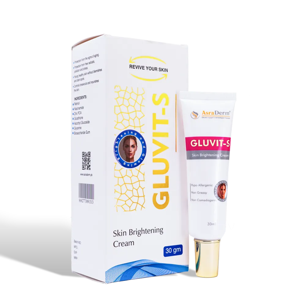Asra derm Gluvit-s Skin Brightening Cream - 30g