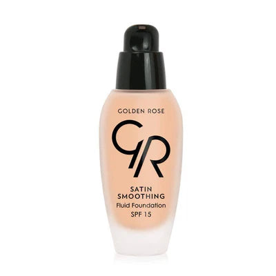 Golden Rose Satin Smoothing Fluid Foundation – 34ml