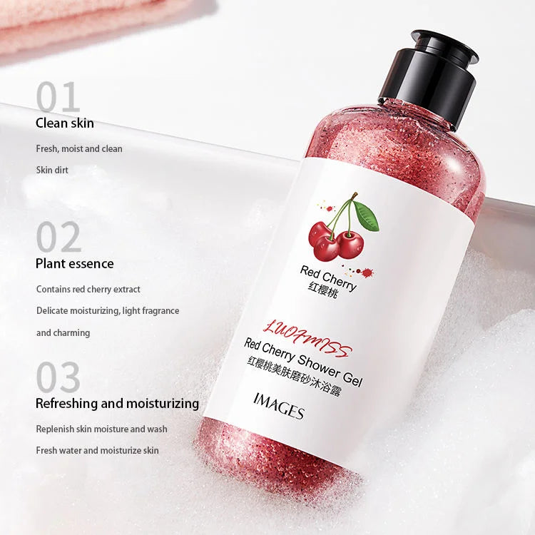 IMAGES Red Cherry Fruit Shower Gel - 300ml