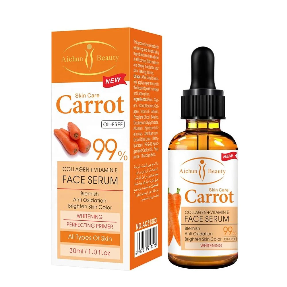 Aichun Beauty Serum Carrot & Vitamin E Collagen Face Serum - 30ml