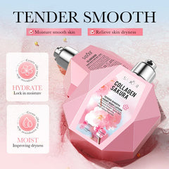 Sadoer Collagen Sakura Moisturizing Whitening Brighten Body Lotion