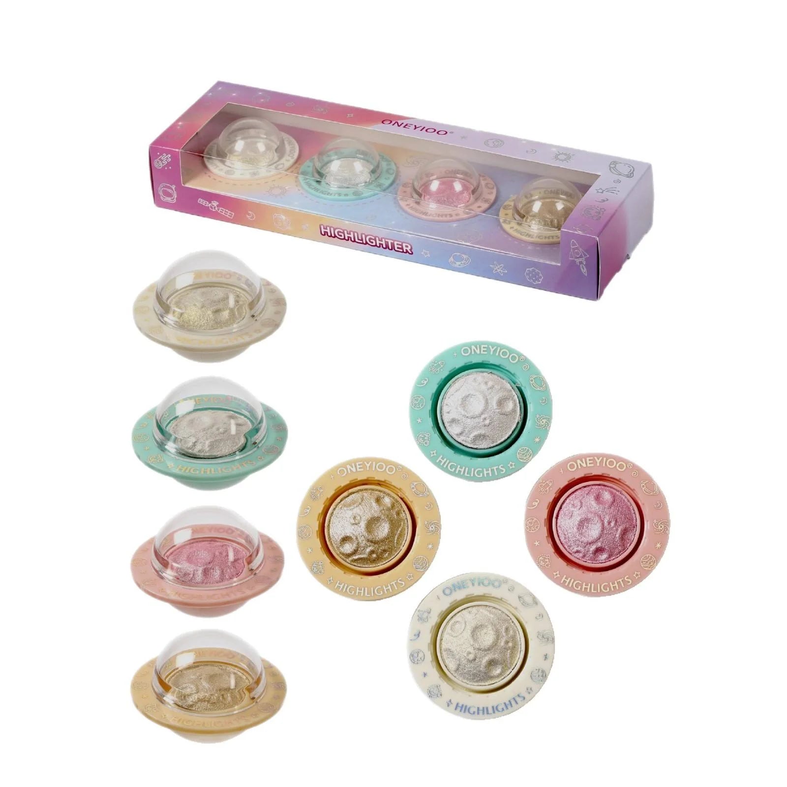 Oneyioo 4 color highlighter set