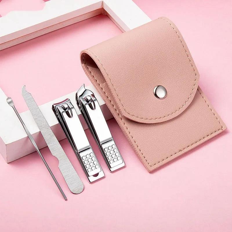 Stainless Steel Nail Clipper Cutter Set-  4Pcs