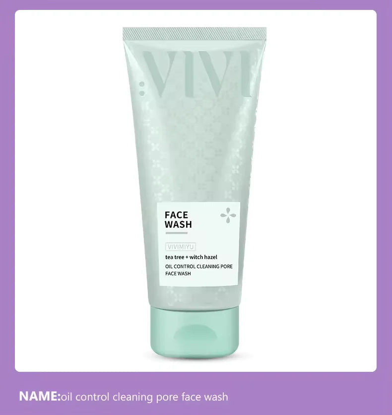 Vivimiyu Tea tree + Witch hazel Facial Cleanser - 180g