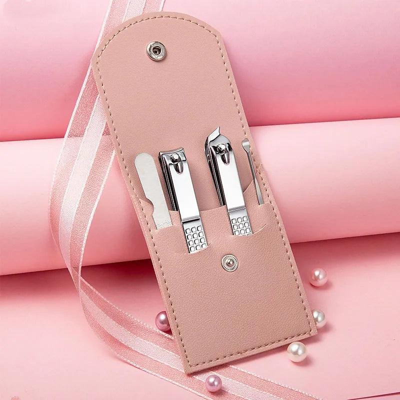 Stainless Steel Nail Clipper Cutter Set-  4Pcs