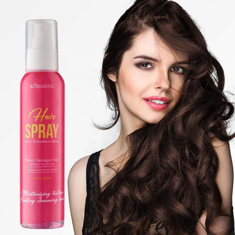 KORMESIC Frizz Leave in Hair Care Treatment Spray for Dry Hair - 150ml