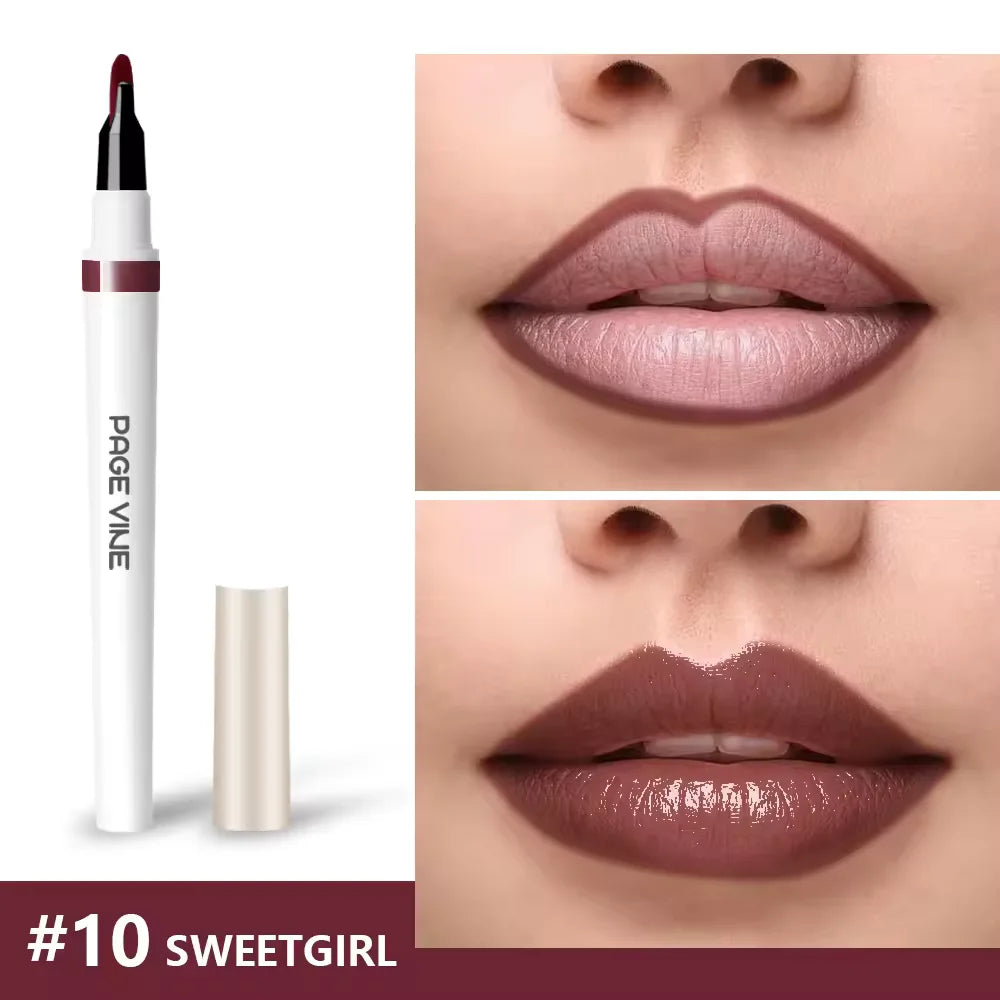 Page Vine calligrapy 2-in-1 Lip Stain