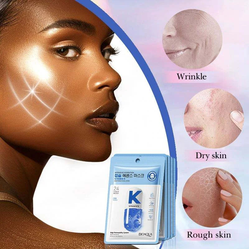 BIOAQUA Vitamin K Soothing Centella Gentle Facial Mask - Each