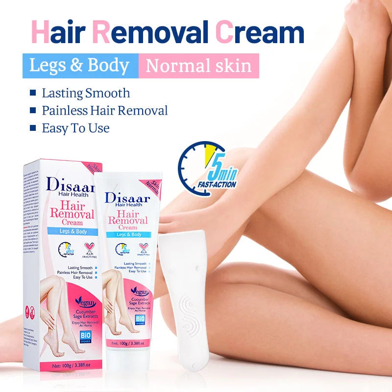 Disaar Cucumber Smooth Skin Hair Removal Cream - 100g