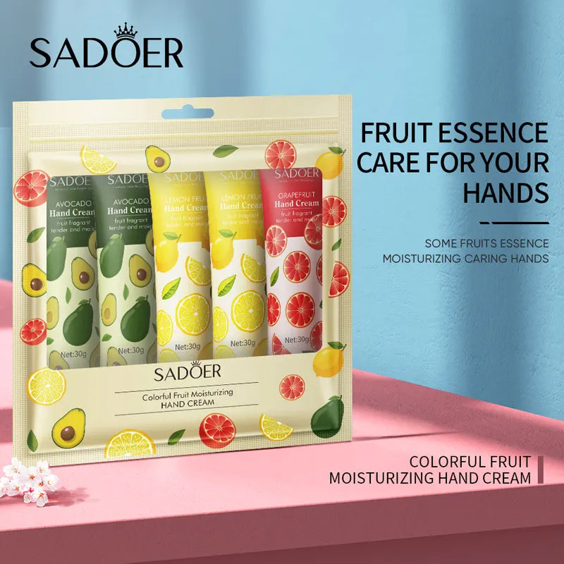 Sadoer Fruit Plant Extract Hand Cream (30gm Each)