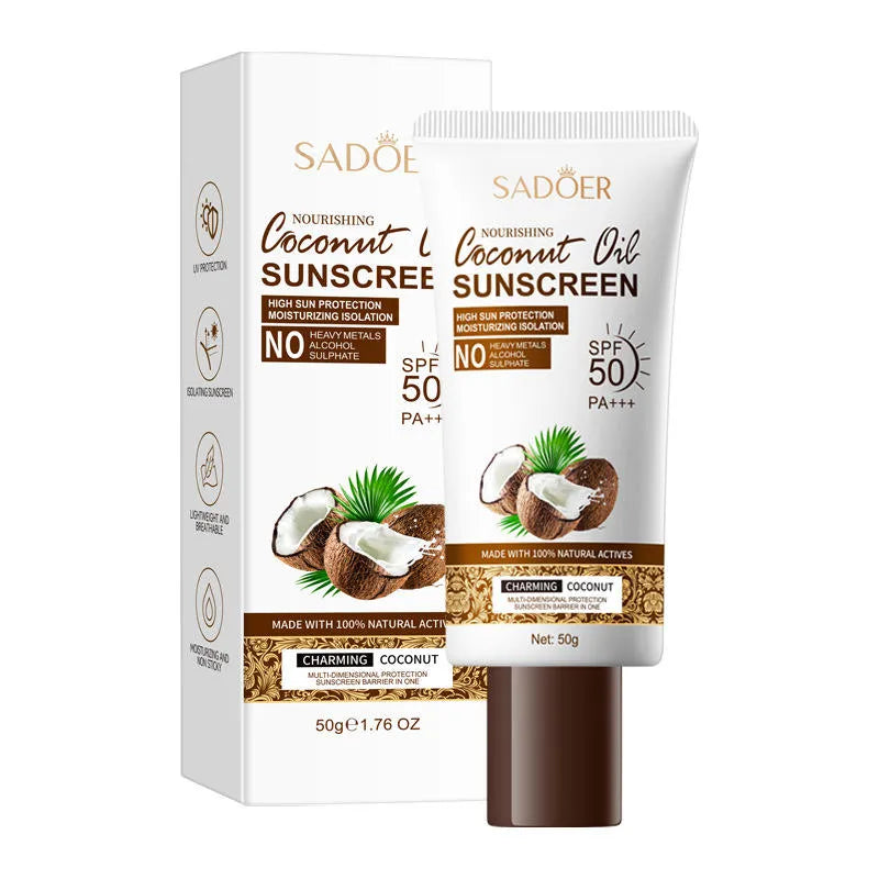 Sadoer Coconut Oil Sunscreen - 50g