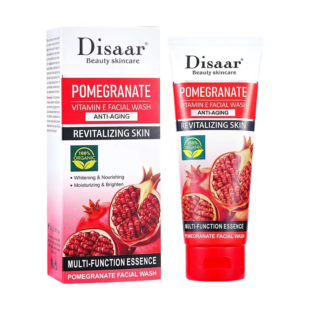 Disaar Pomegranate Vitamin E Deep Clean & Clear Face Wash - 100g