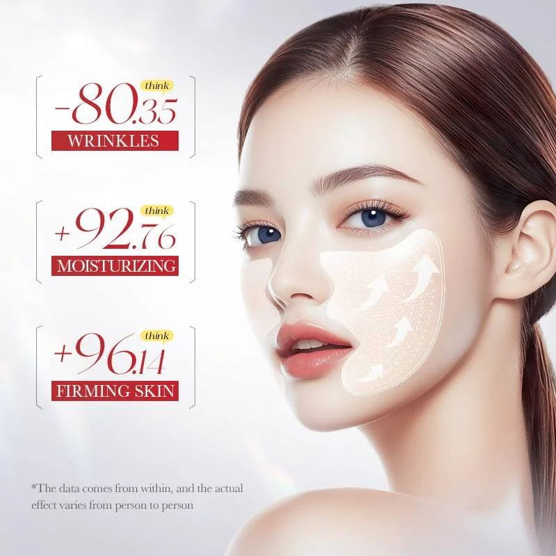 SADOER Hyaluronic Acid Smooth Microcrystalline Cheek Smile Line Patches