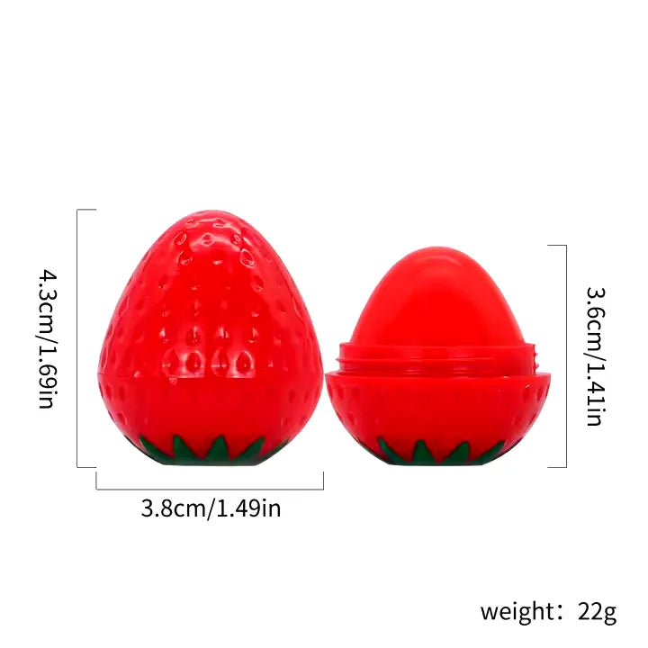 Professional Cute Kids Strawberry Lip Balm