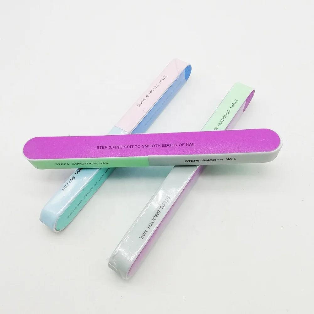 4-in-1 Nail File and Buffer – Cosmetic Manicure Tool