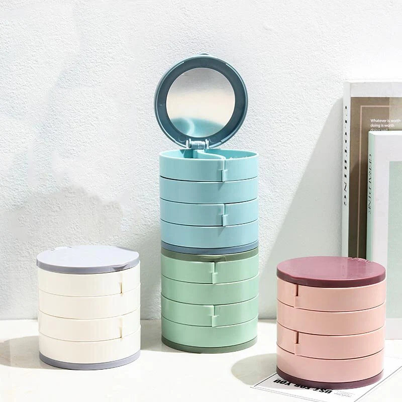 Jewelry Storage Box Multi‑Layer Organizer