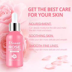 DISAAR  Rose & Ceramide Soothing Facial Serum - 30ml