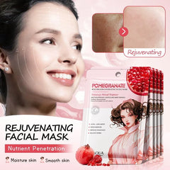 BIOAQUA Pomegranate Rejuvating Hydrating Facial Mask - 25g - Each