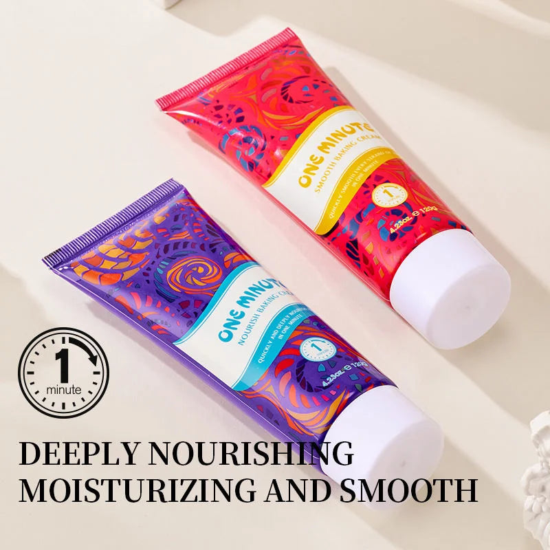 Kormesic Nourishing Baking One Minute Smoothing Baking Hair Care - 120g