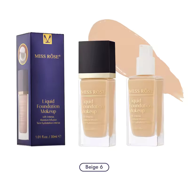 Miss Rose Liquid Makeup Foundation - 30ml