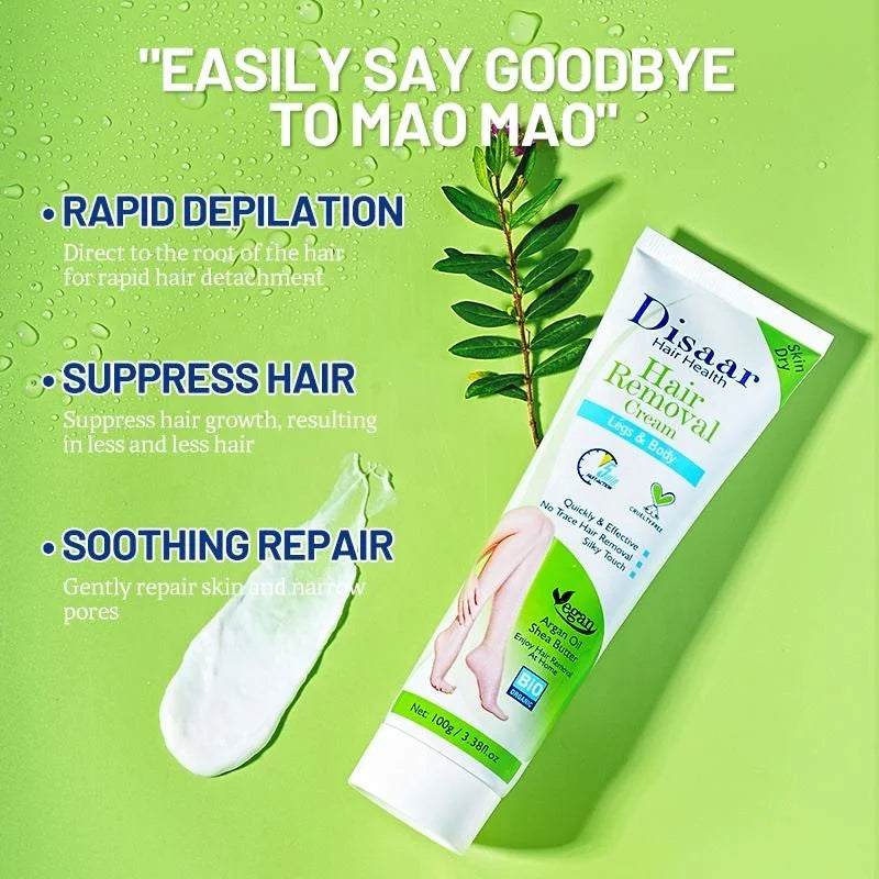 Disaar Shea Butter Hair Removal Cream For Dry Skin - 100g