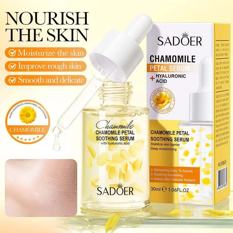 SADOER Chamomile Flower Extract Soothing Facial Serum - 30ml