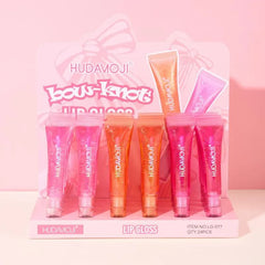 Huda Moji Solid Tube Lip Gloss - 6 Pcs Set