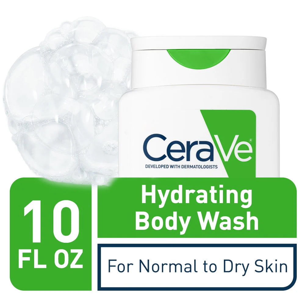 CeraVe Hydrating Body Wash- 296ml